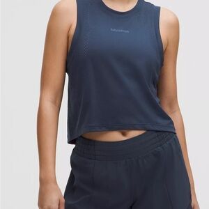 lululemon athletica Navy Tank Top